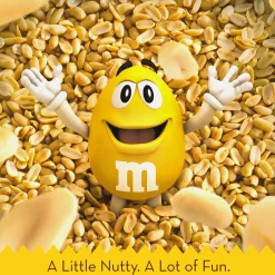 Hot Milk Chocolate Peanut M&M's - Share Size Chocolate Candy