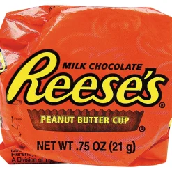 New Milk Chocolate Snack Size Reese's Peanut Butter Cups Bag, 14Pc Bulk Candy