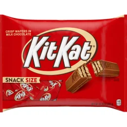 Clearance Milk Chocolate Snack Size Kit Kat Bars Bag, 21Pc Chocolate Candy