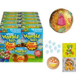 Cheap Milk Chocolate Super Mario Wonder Ball Chocolate Candy