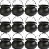 Party City Mini Black Candy Cauldrons, 12Ct| Trunk Or Treat