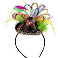 Cheap Mini Fiesta Sombrero Headband Hats