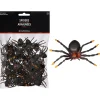 Party City Mini Plastic Spiders, 1.5In X 2In, 48Ct| Spiders & Webbing