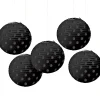 Party City Mini Polka Dot Paper Lanterns 5Ct| The Nightmare Before Christmas