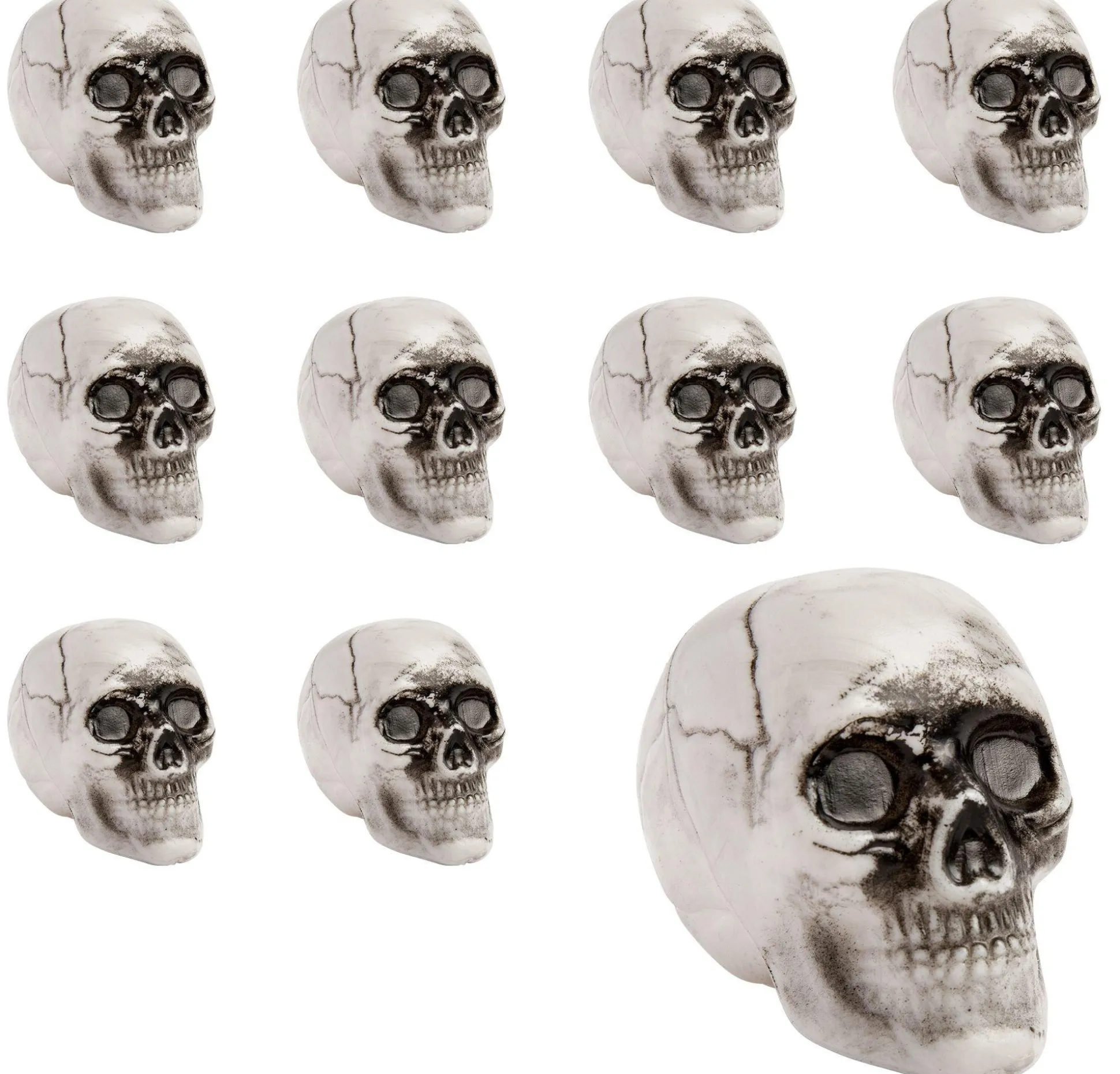 Party City Mini Skulls 18Ct| Favors & Favor Bags