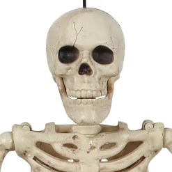 Party City Miniature Realistic Hanging Skeleton, 16In| Skeletons