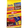 Clearance M&M's Lovers Chocolate Candies Variety Mix Bag, 30.35Oz, 55Pc - Caramel, Milk Chocolate, Peanut & Peanut Butter Chocolate Candy