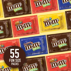 Clearance M&M's Lovers Chocolate Candies Variety Mix Bag, 30.35Oz, 55Pc - Caramel, Milk Chocolate, Peanut & Peanut Butter Chocolate Candy
