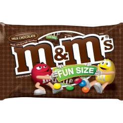 Cheap M&M's Milk Chocolate Candies Fun Size Pouches Bag, 21Pc Chocolate Candy