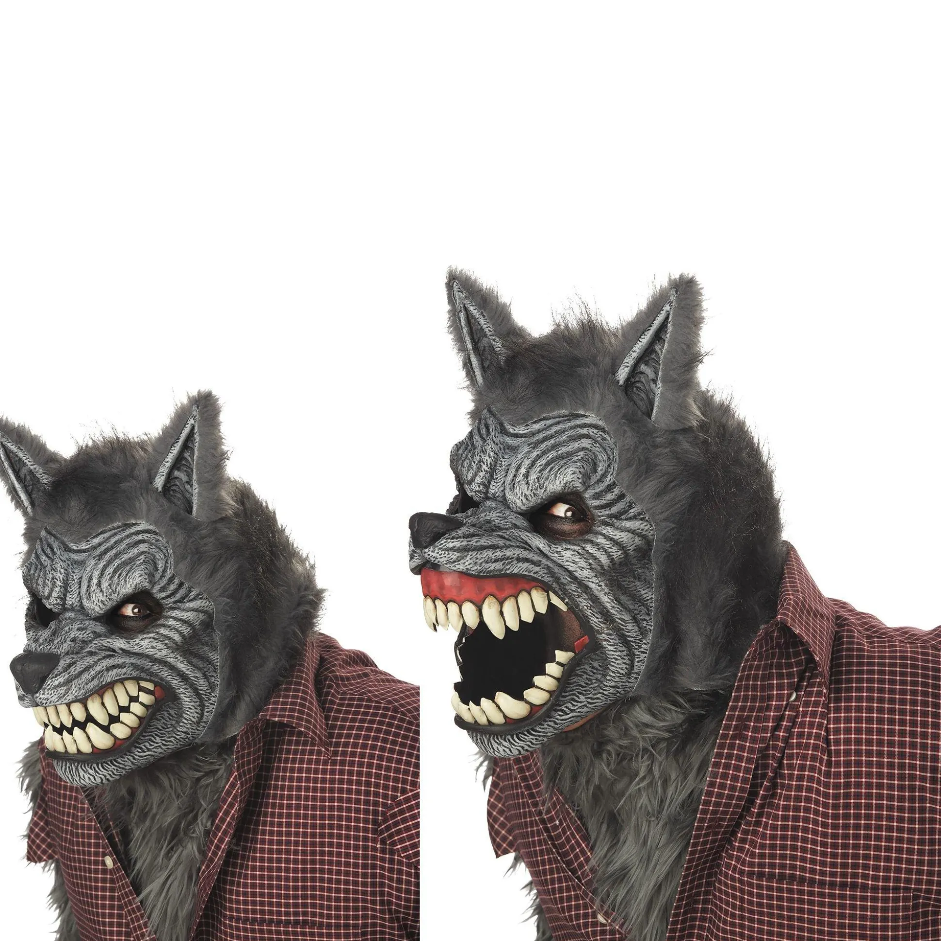 Discount Motion Werewolf Mask Scary
