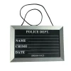 Hot Mugshot Board Convict Costume Prop Boas