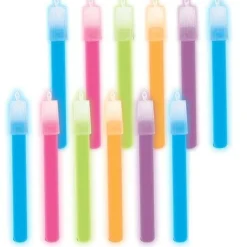 Party City Multicolor Glow Stick Necklaces 25Ct| Glow Sticks & Safety Lights