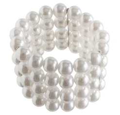 Flash Sale Multistrand Faux Pearl Bracelet Jewelry