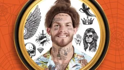 Store Music Cloud Rapper Wig & Beard Set Facial Hair