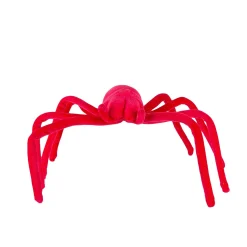 Party City Neon Pink Black Light Reactive Fabric Spider, 22.8In| Creatures