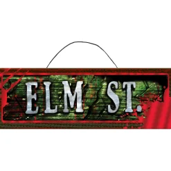 Party City Nightmare On Elm Street Sign| Home Décor