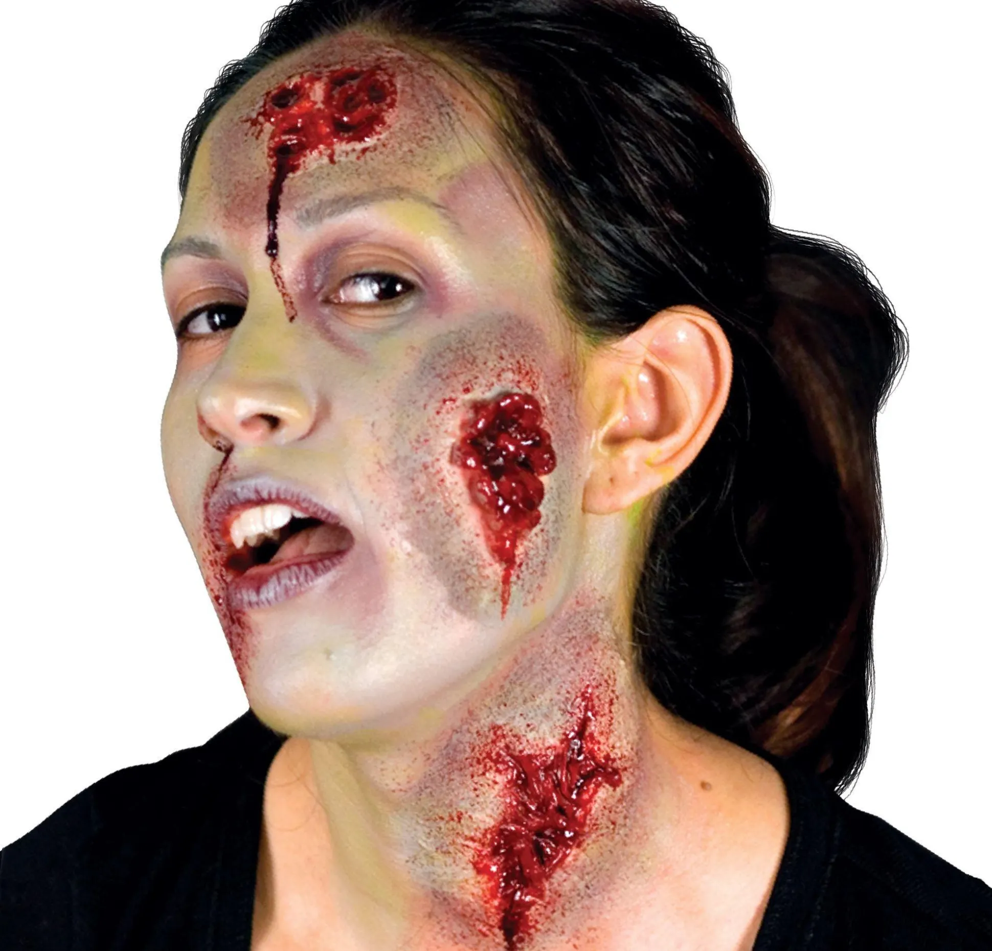 Cheap Oozing Wound Prosthetics 3Pc Makeup