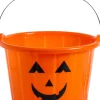 Party City Orange Jack-O'-Lantern Treat Bucket| Trunk Or Treat