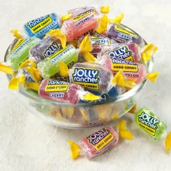 Discount Original Hard Candy Resealable Bag, 65Pc - Blue Raspberry, Cherry, Grape, Green Apple & Watermelon Bulk Candy