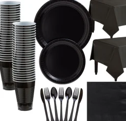 Party City Paper Tableware Kit For 50 Guests| The Nightmare Before Christmas