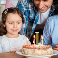 New Party Popper Cake Toppers, 7.12In, 2Ct Baking Supplies