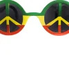 Best Sale Peace Sign Rasta Sunglasses Glasses