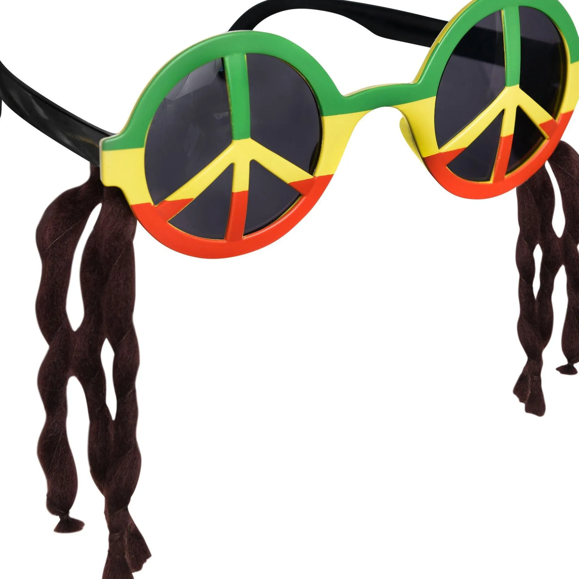 Best Sale Peace Sign Rasta Sunglasses Glasses