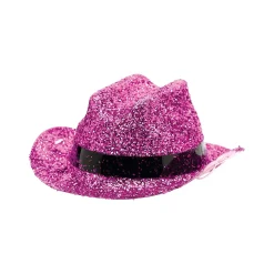Best Sale Pink Glitter Mini Cowboy Hat Hats
