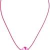 New Pink Pacifier Necklace Jewelry