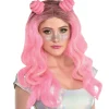 Shop Pink Space Buns Wig Wigs