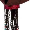 Hot Pirates Of The Caribbean Hat With Braids Wigs
