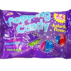 Outlet Pop Crystals Popping Candy Pouches, 22Pc Bulk Candy