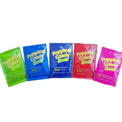 Outlet Pop Crystals Sours Popping Candy Pouches, 22Pc Bulk Candy