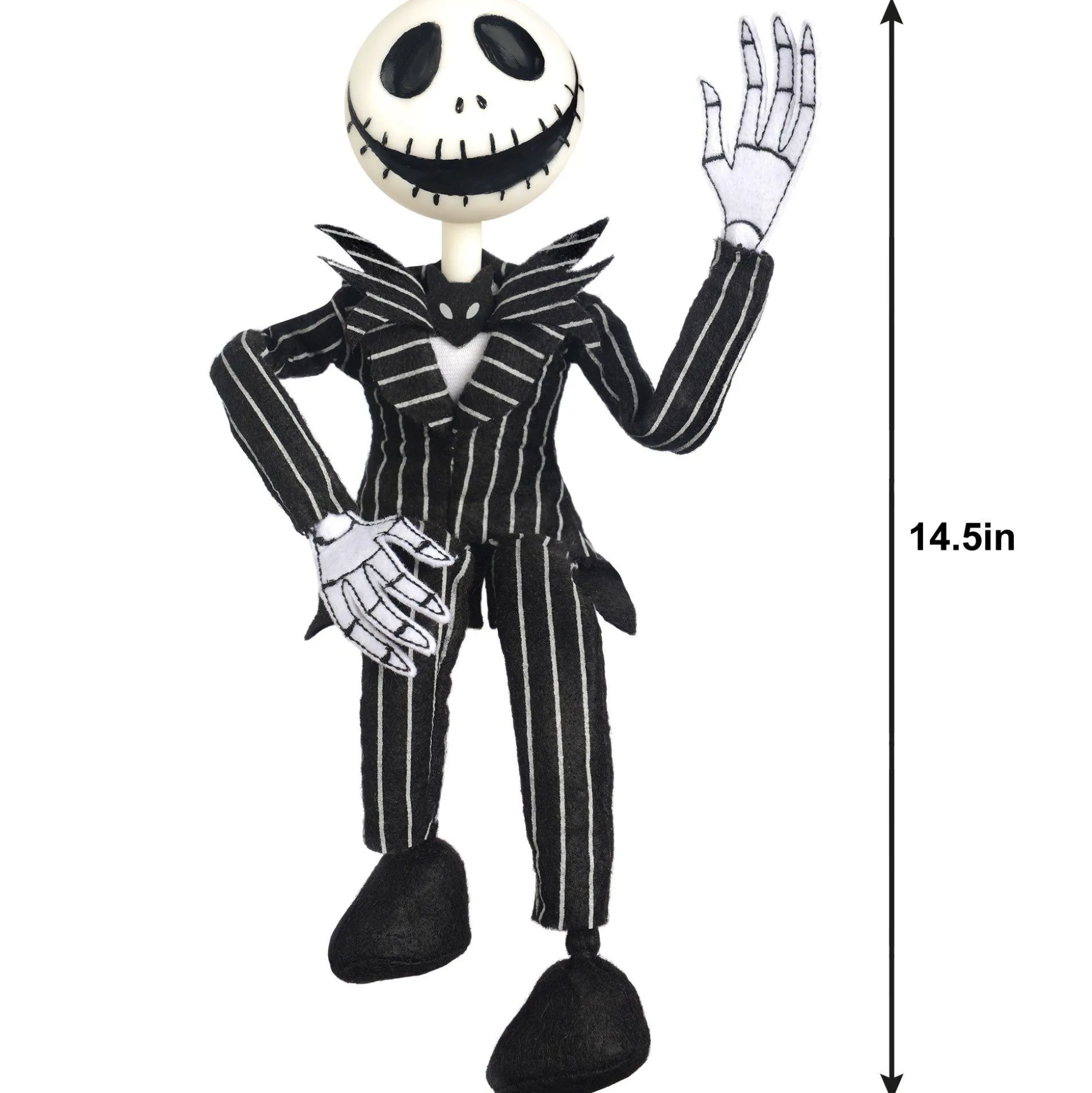 Party City Posable Jack Skellington Decoration - Disney The Nightmare Before Christmas| Decorations