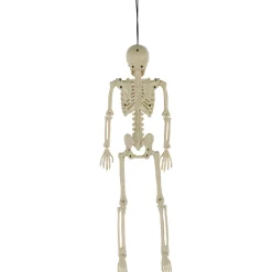 Party City Poseable Plastic Hanging Skeleton, 15.5In| Skeletons