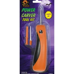 Party City Power Carver Plastic & Stainless Tool Kit, 3Pc| Pumpkin Carving Kits