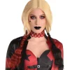 Hot Red & Black Pigtails Harley Quinn Wig - Suicide Squad 2 Wigs