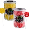 Flash Sale Red & Yellow Team Colors Swirly Lollipops, 48Ct - Cherry & Lemon Candy Buffet By Color