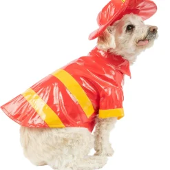 Best Red Firefighter Dog Costume Dog & Pet Costumes