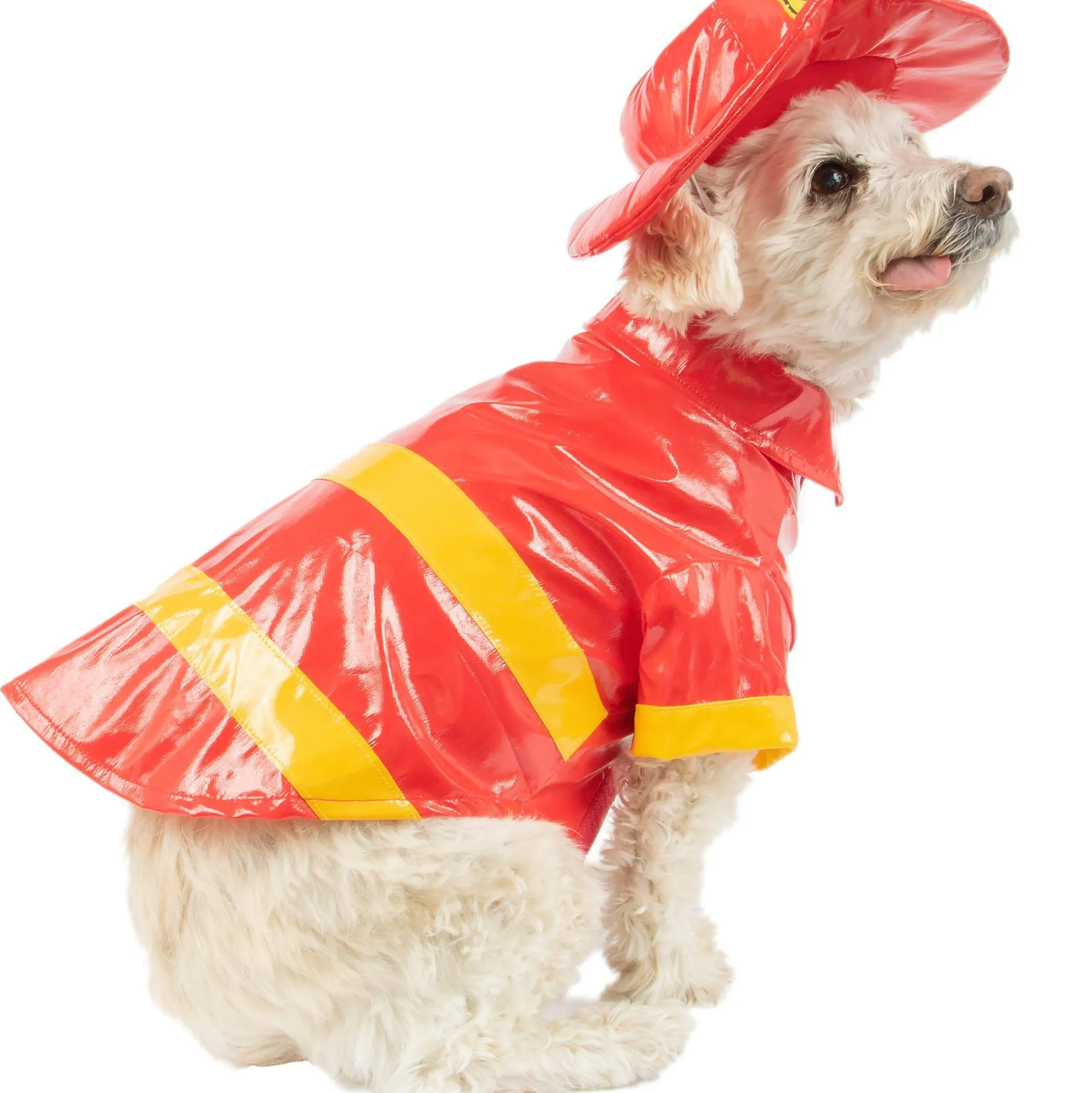 Best Red Firefighter Dog Costume Dog & Pet Costumes