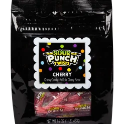 Online Red Sour Punch Twists, 16Oz - Cherry Flavor Candy Buffet By Color