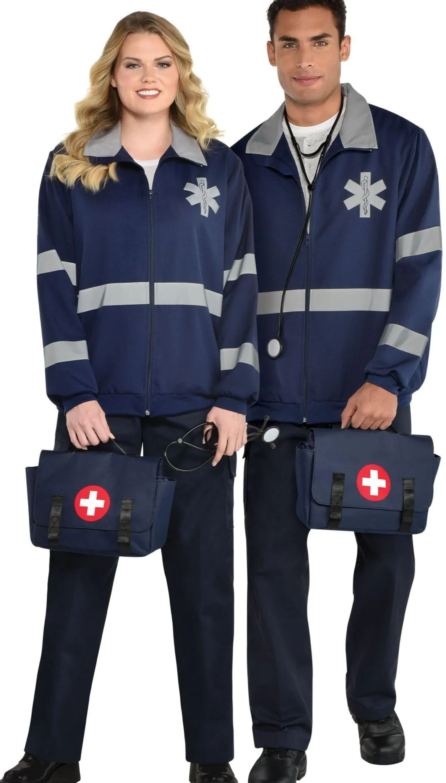 Cheap Reflective Emt Jacket For Adults Couples' Costumes