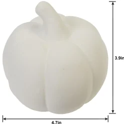 Party City Resin Pumpkin Paint Kit, 4.7In X 3.9In| Favors & Favor Bags