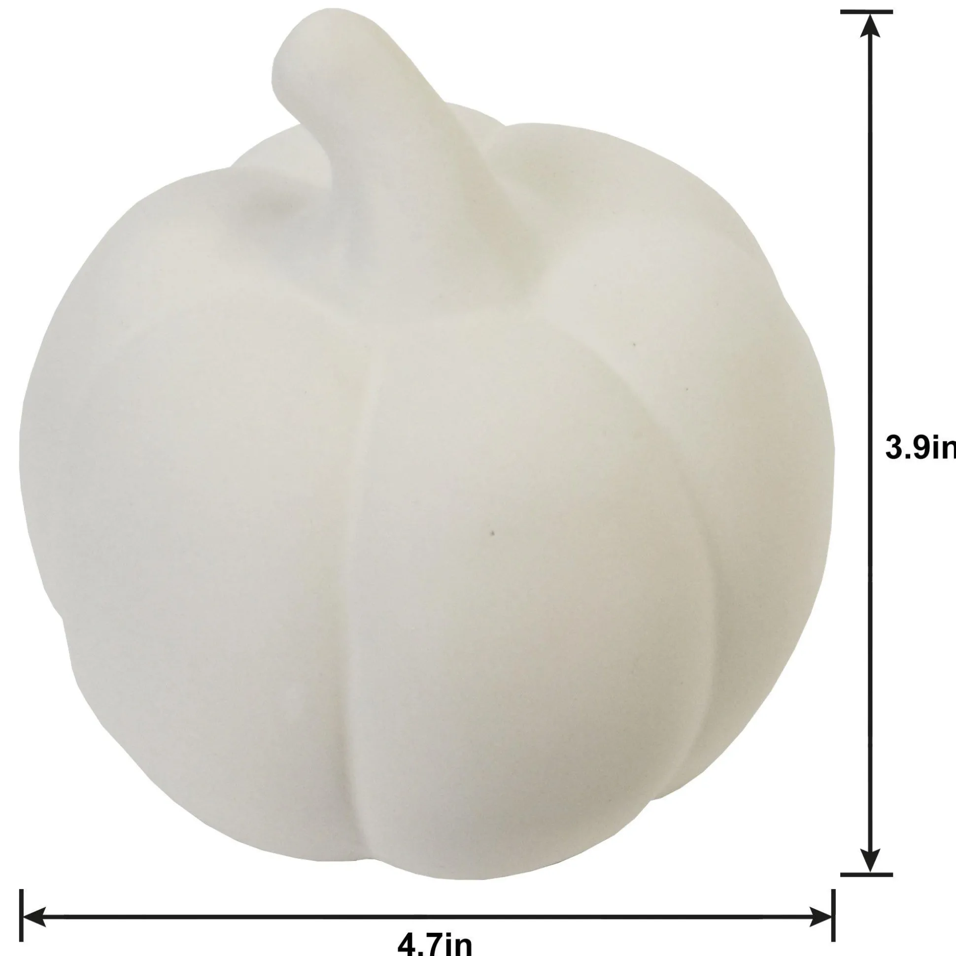 Party City Resin Pumpkin Paint Kit, 4.7In X 3.9In| Favors & Favor Bags