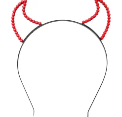 Store Rhinestone Devil Headband Headbands, Tails
