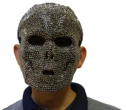 Clearance Rhinestone Skull Mask Scary