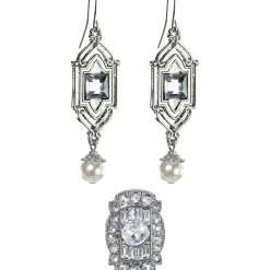 Cheap Roaring 20S Jewelry Set, 3Pc Jewelry
