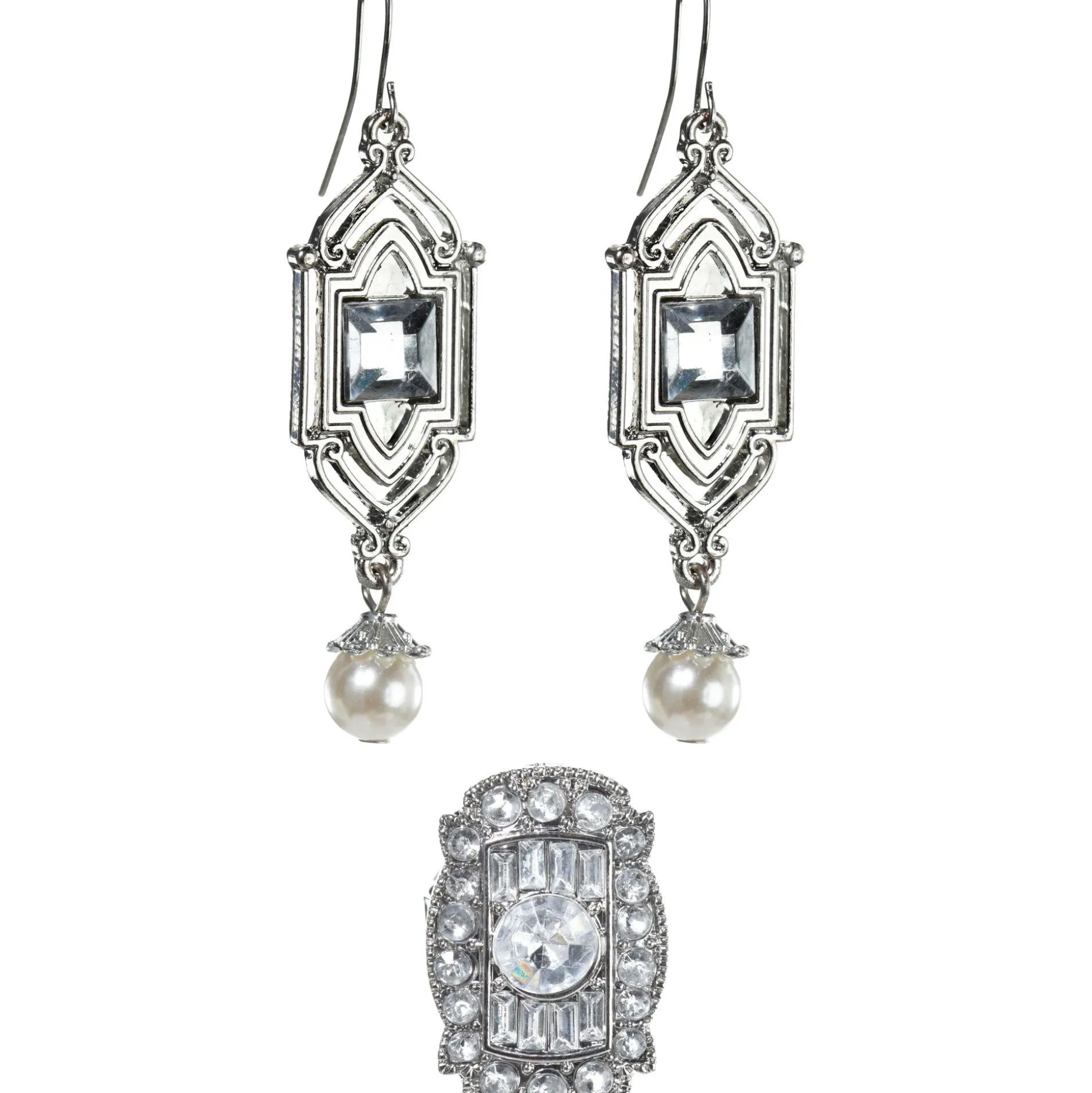 Cheap Roaring 20S Jewelry Set, 3Pc Jewelry