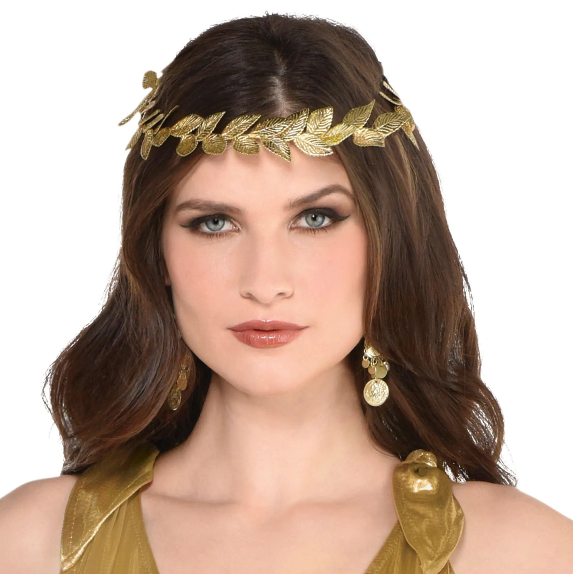 Store Roman Goddess Head Wreath Tiaras, Crowns
