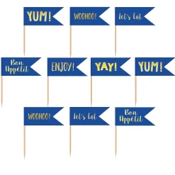 Online Royal Blue Party Picks 24Ct Baking Supplies